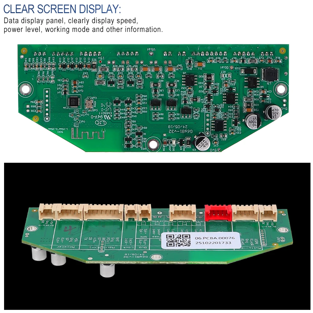 اللوحة الرئيسية لوحة القيادة اللوحة الرئيسية لـ KuKirin G4 سكوتر كهربائي اللوحة الرئيسية لوحة القيادة عرض المصباح ملحقات عالية الجودة #2