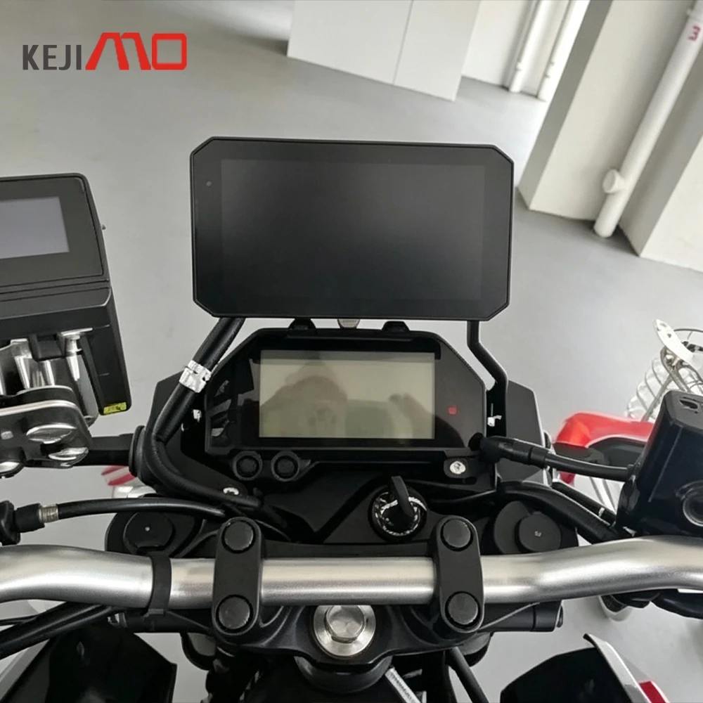 For YAMAHA MT-03 MT-25 MT03 MT25 2020-2026 MT 03 MT 25 Motorcycle GPS Navigation Mobile Phone Holder Bracket Extension Bar Stand