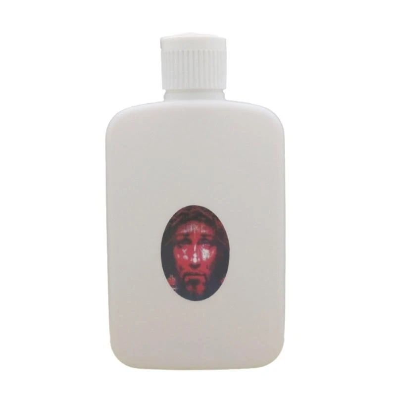 

Crosses Pattern Holy Water Bottle Plastic Container Religious Party Accessories