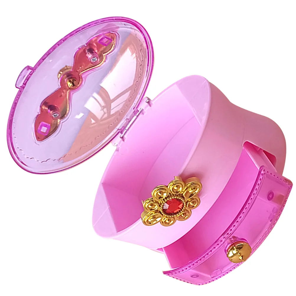 Children's Treasure Chest Storage Container Jewelry Plastic Case for Hair Accessory