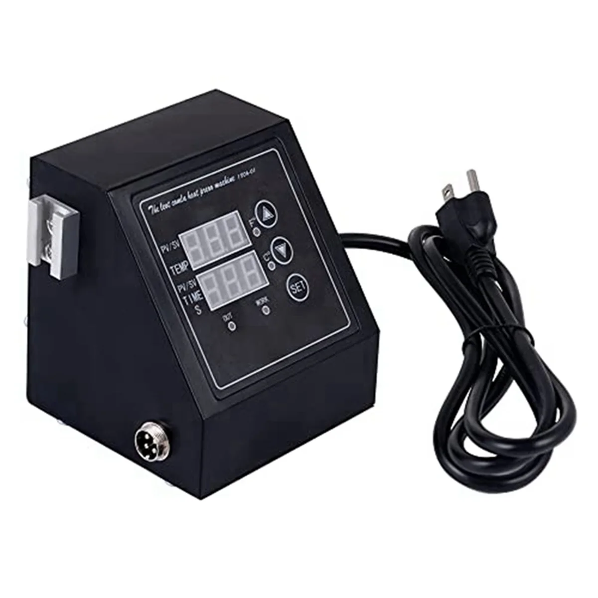 Heat Press Control Box Replacement Digital Panel Accessory Machine 1400W Temperature Controller 110V US Plug