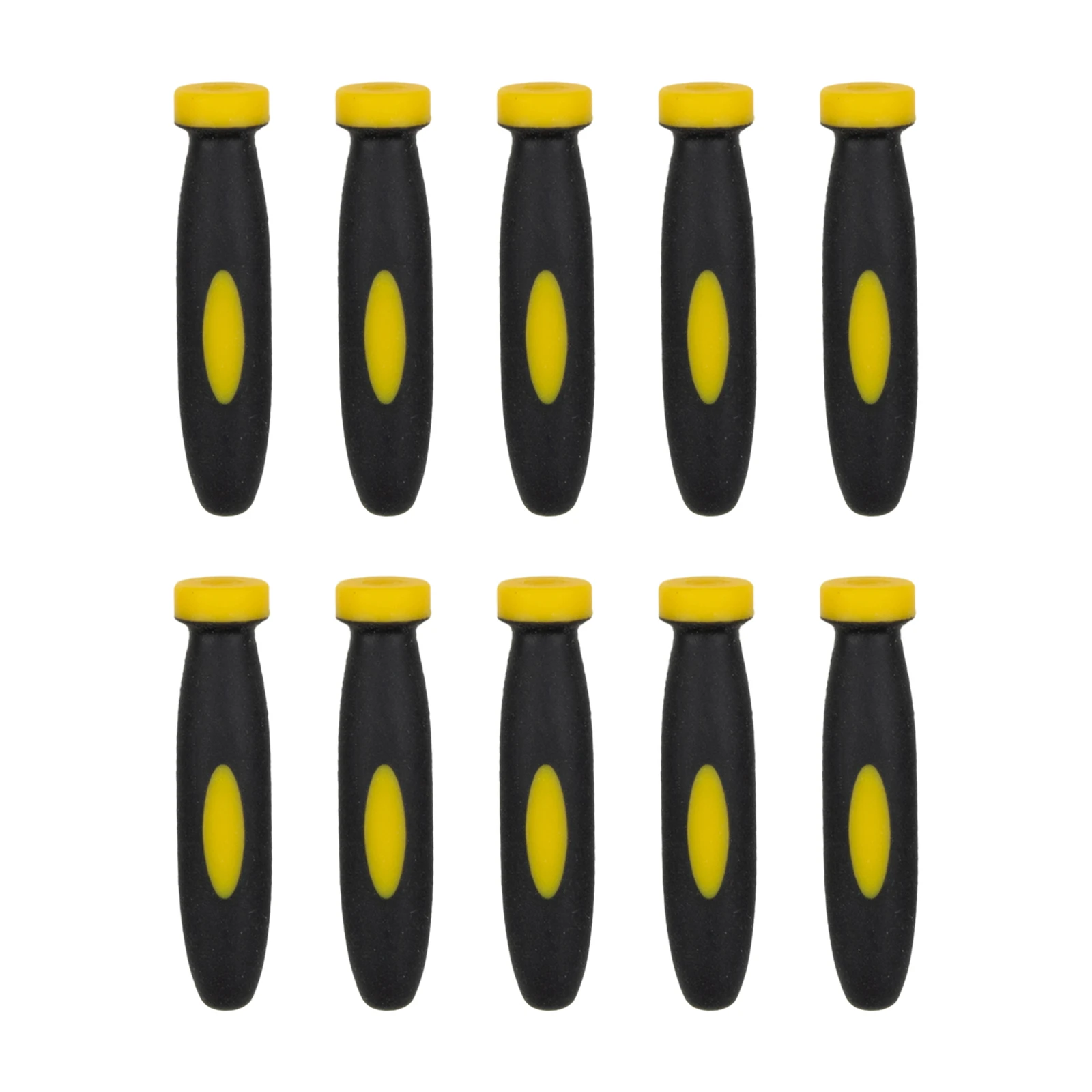 10Pcs 60*5mm Home Hand Tool Accessories Files Handles Milling Steel Files Handles Rust Proof Hand For Small Files