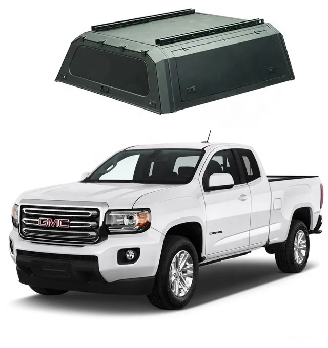 

4x4 Aluminum Alloy Material Single Dual Pickup Truck Bed Hardtop Topper Canopy for Chevy Silverado 1500 GMC Sierra 5.8ft