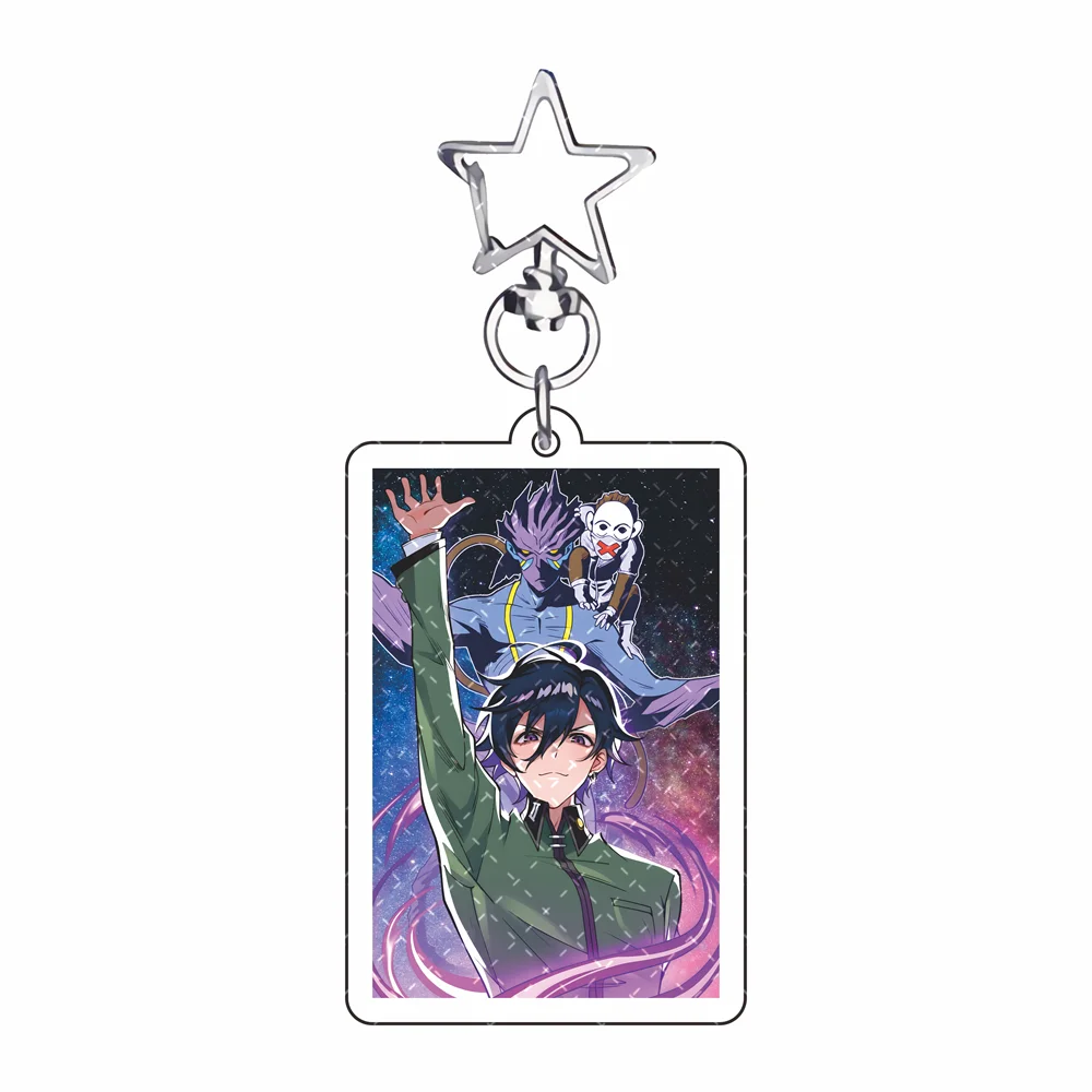 Persona 6cm Galaxy Background Acrylic Keychain Anime Bag Charm Keyring Collectible Pendant Decor Gift for Fans