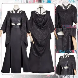 Agatha All Along Rio Vidal Cosplay Fantasia Women Costume Disguise Female Dresses Hood Roleplay Outfits Halloween Carnival Suit