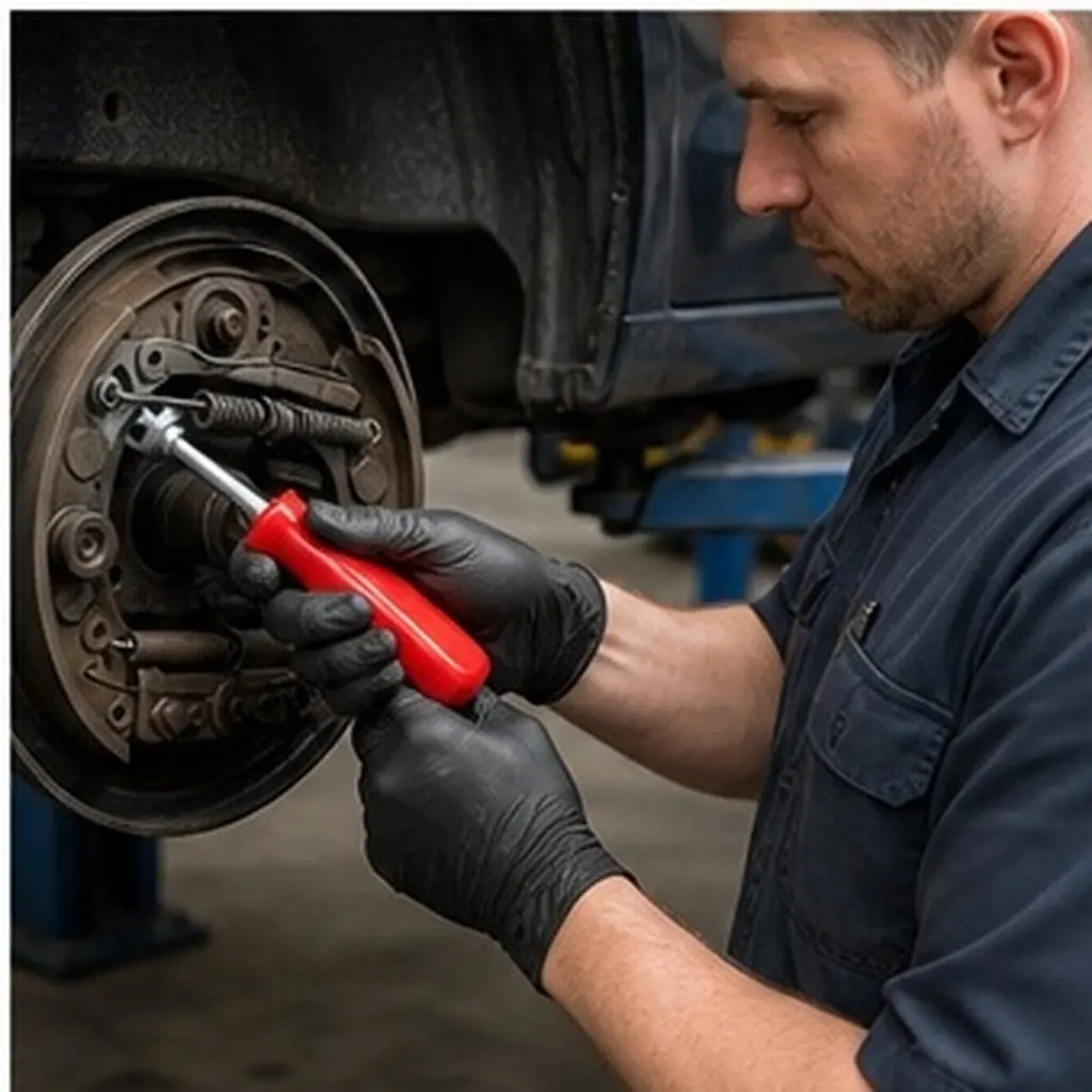 Universal Drum Brake Spring Compressor Tool Stinger Retainer Washer Installer Remover Automotive Car Trucks Auto Tool