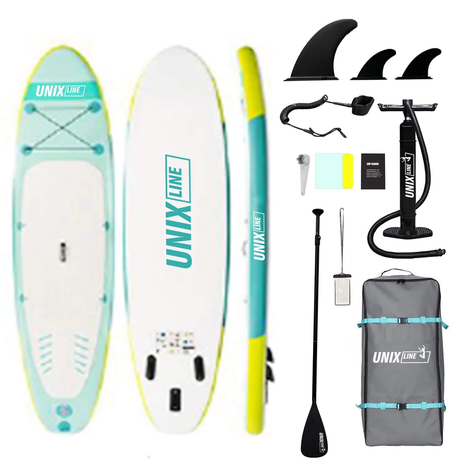 Stand-Up SUP Inflatable Paddle Board, PVC Brushed Material, Double Thickened Surfboard for Outdoor Water Sports, Spot Sale