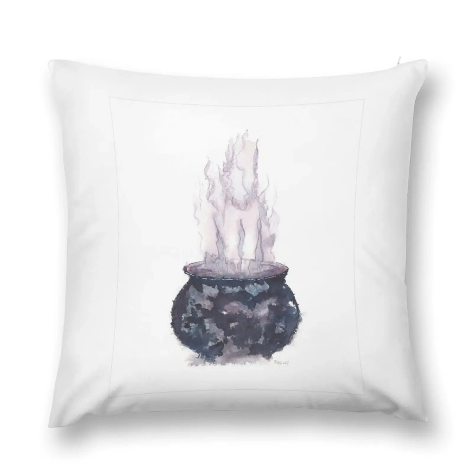 Purple Smoke Cauldron Throw Pillow Decorative Cushions For Luxury Sofa Cushions For Sofa pillow