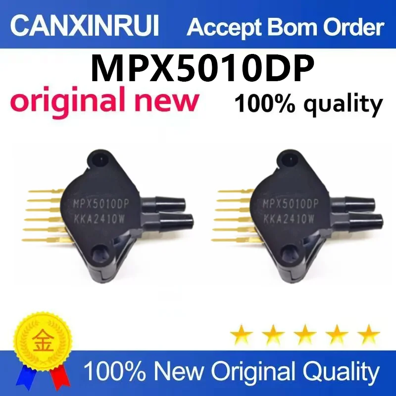 (5pcs-100pcs)Brand new original MPX5010DP MPX5010 pressure sensor transmitter with direct insertion SIP-6