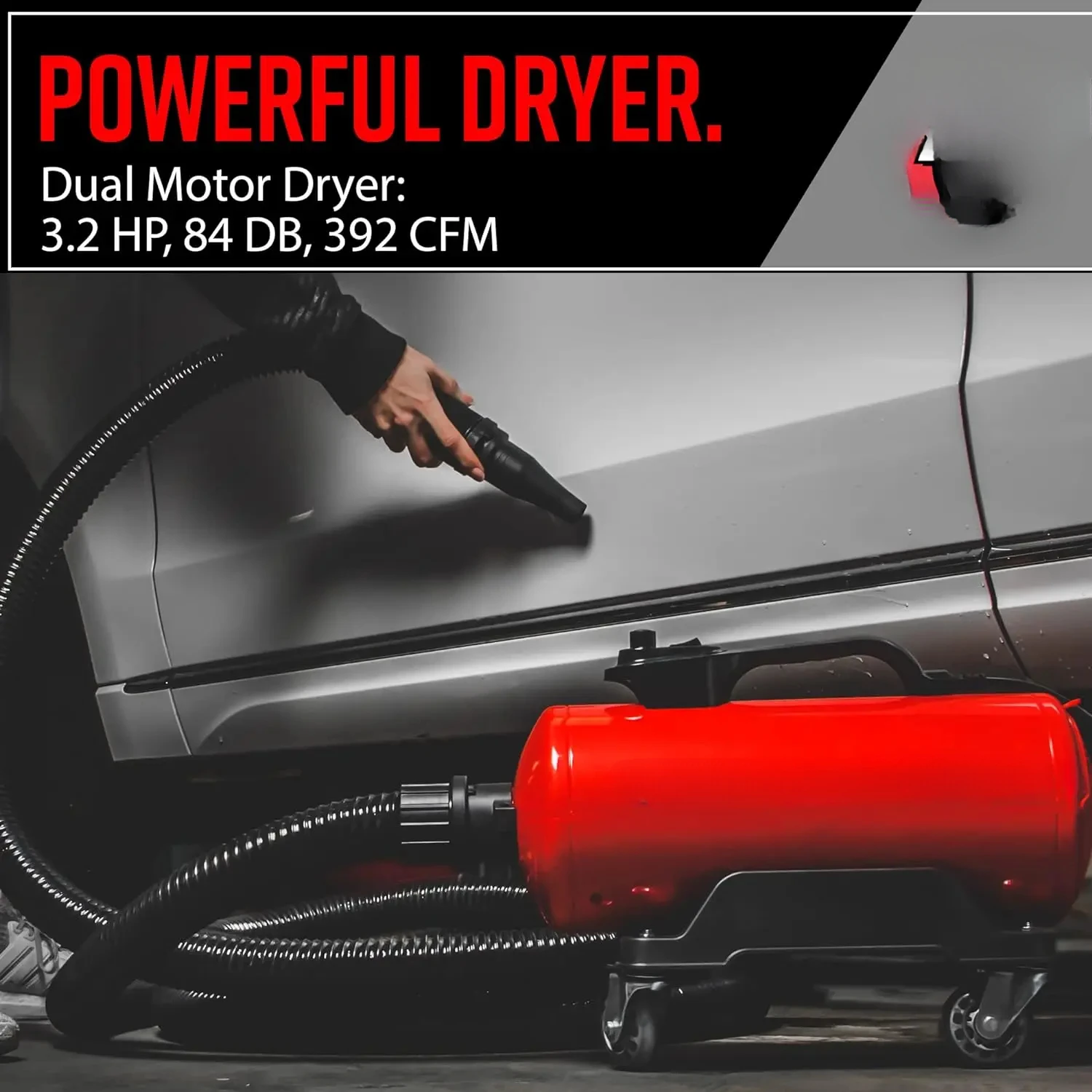 Powerful Detailing Wash |  Dryers, Blowers & Blades Safer Than Microfiber Towel