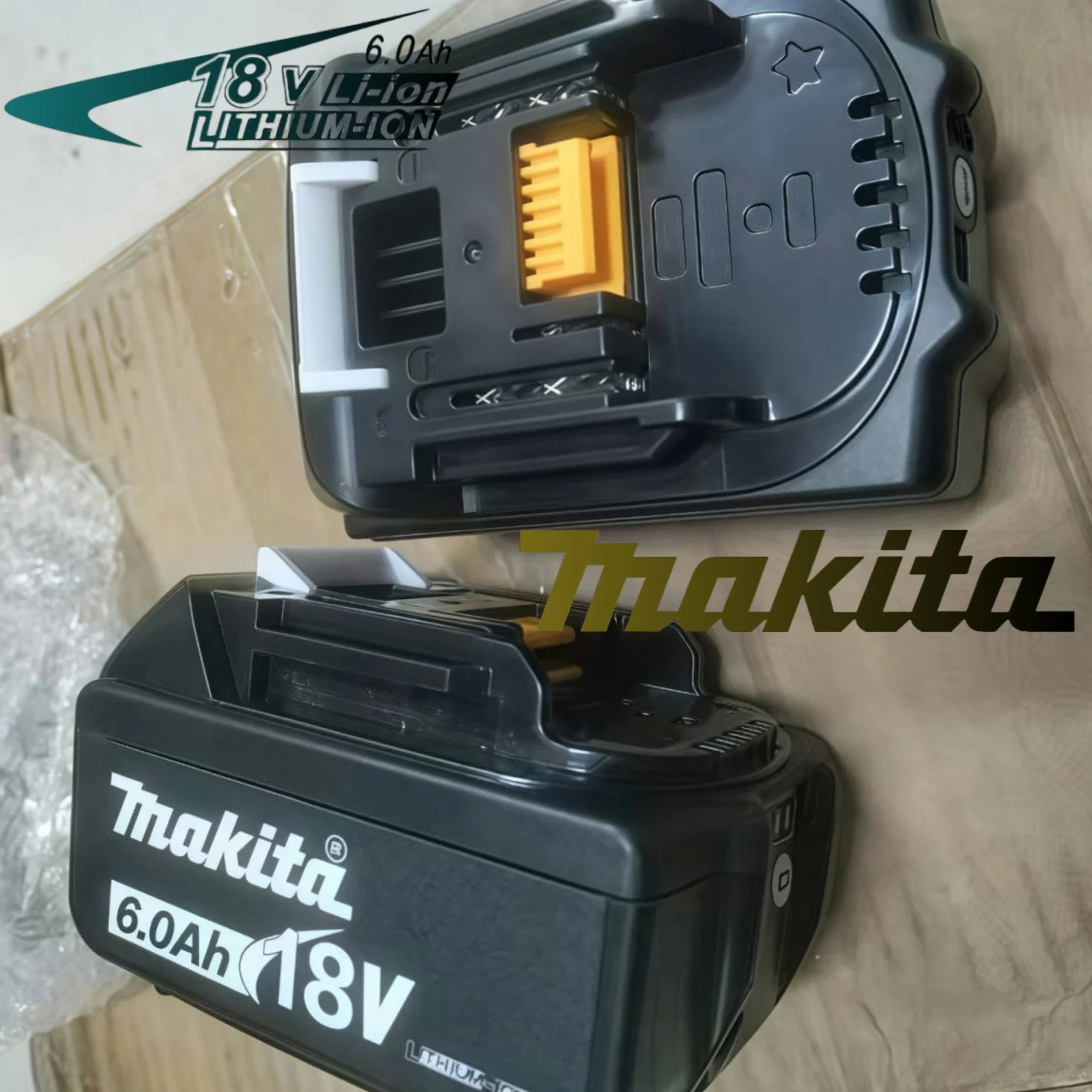 

Оригинальный аккумулятор для электроинструментов BL1830 BL1830B BL1840 BL1840B BL1850 BL1850B, 100% литиевый аккумулятор Makita 18 В 6 Ач