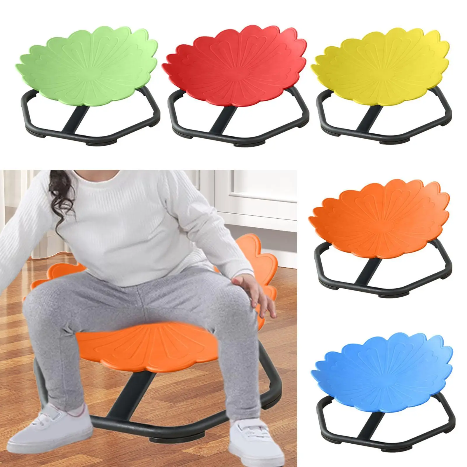 

Children's swivel chair 360 degrees rotation sensory toys improve chair