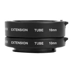 Metal Auto Focus AF Macro Extension Tube 10mm 16mm for Sony A6500 A6300 A6000 A7SII A7R A7III A7II A7 A9 NEX E-Mount Camera