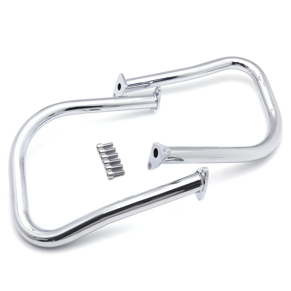 Motorcycle Rear Highway Bars Glossy Black For Indian Chief Springfield 2016-2020 Vintage Roadmaster Dark Horse 2020