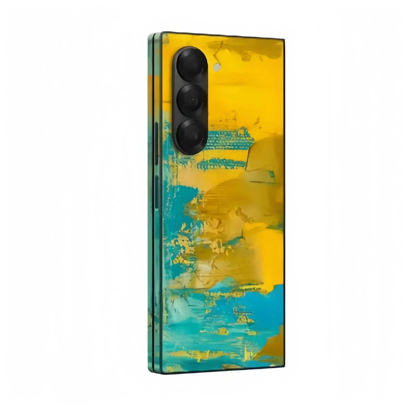 Colorful Anti-Scratch Stickers For Samsung Galaxy Z Fold6 5 4 3 2 Fold5 Protective Decal Skin Cover Back Film