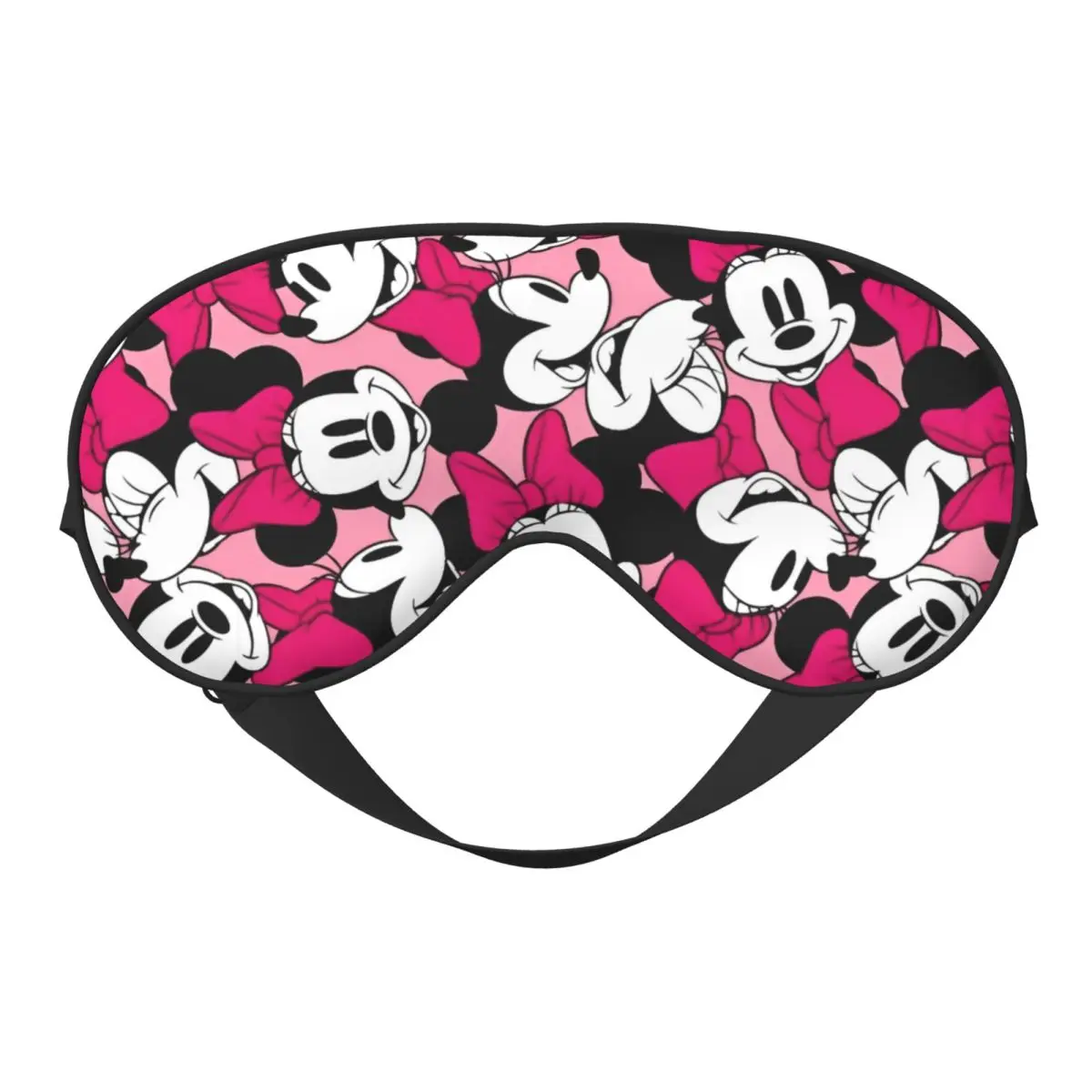 Minnie Mouse Sleep Mask for Side Sleeper Relaxing Zero Pressure Night Blindfold for Women Men