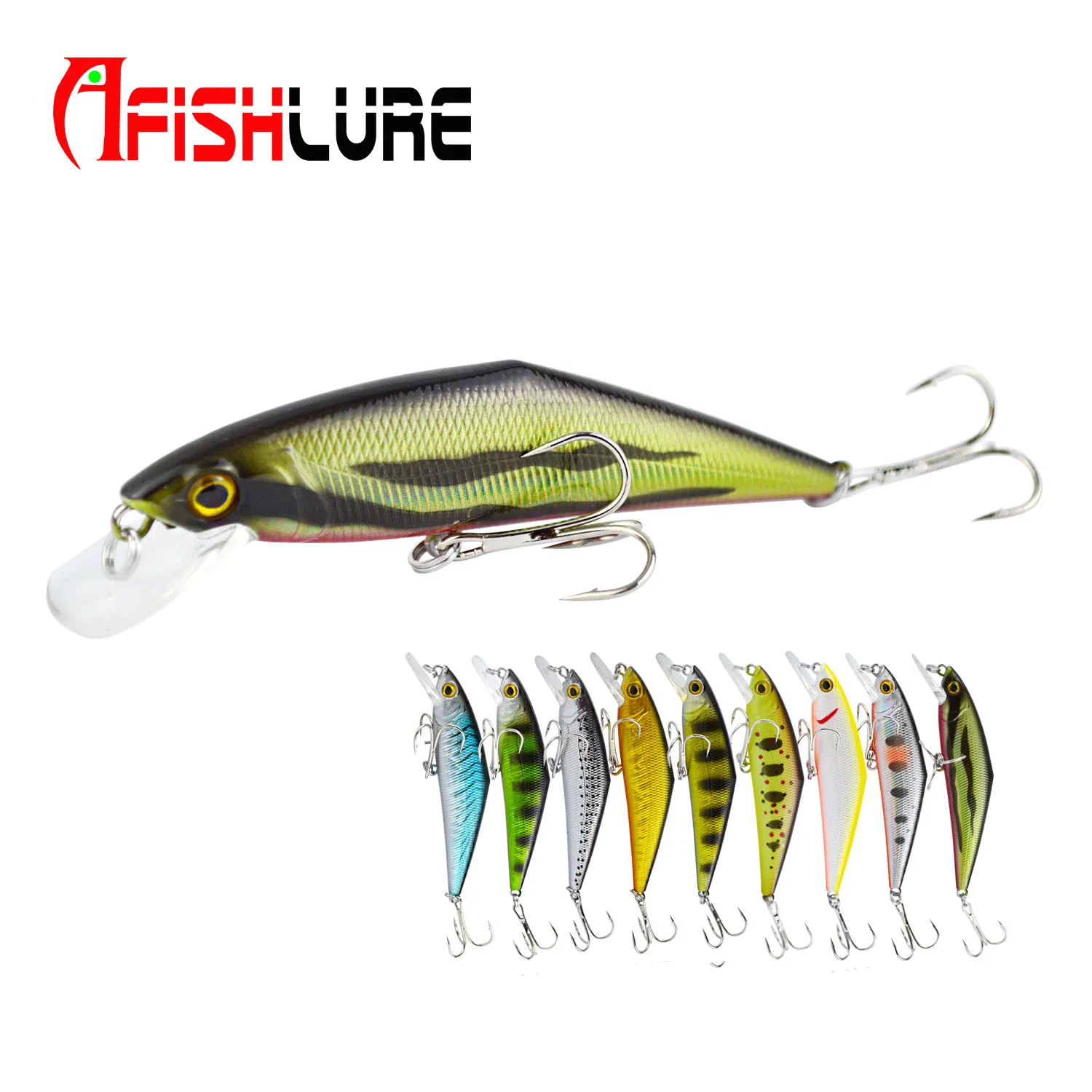 

9 Colors 85mm 15g Hard D-minnow Fishing Bait Fishing Lure