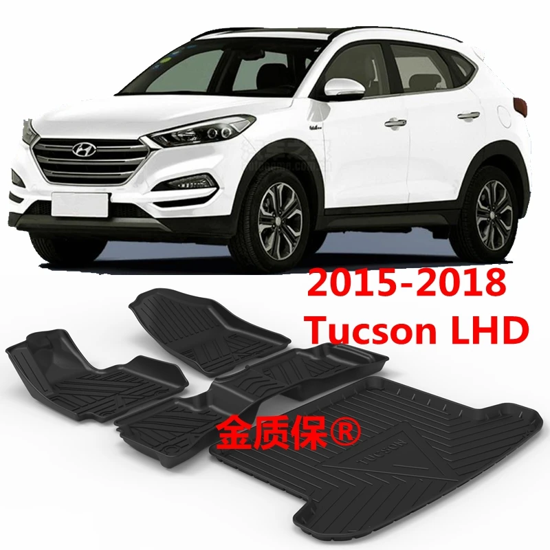 

Use for 2015-2018 Hyundai TUCSON car carpet AllWeather car Floor Mat Fit For new Tucson waterproof mat tucson car floor mat