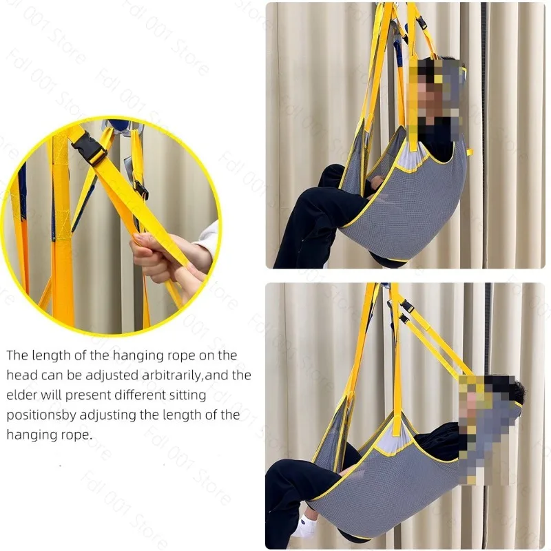 Patient Lift Sling Mesh Breathable Shower Sling for Patient Hoist Lifter