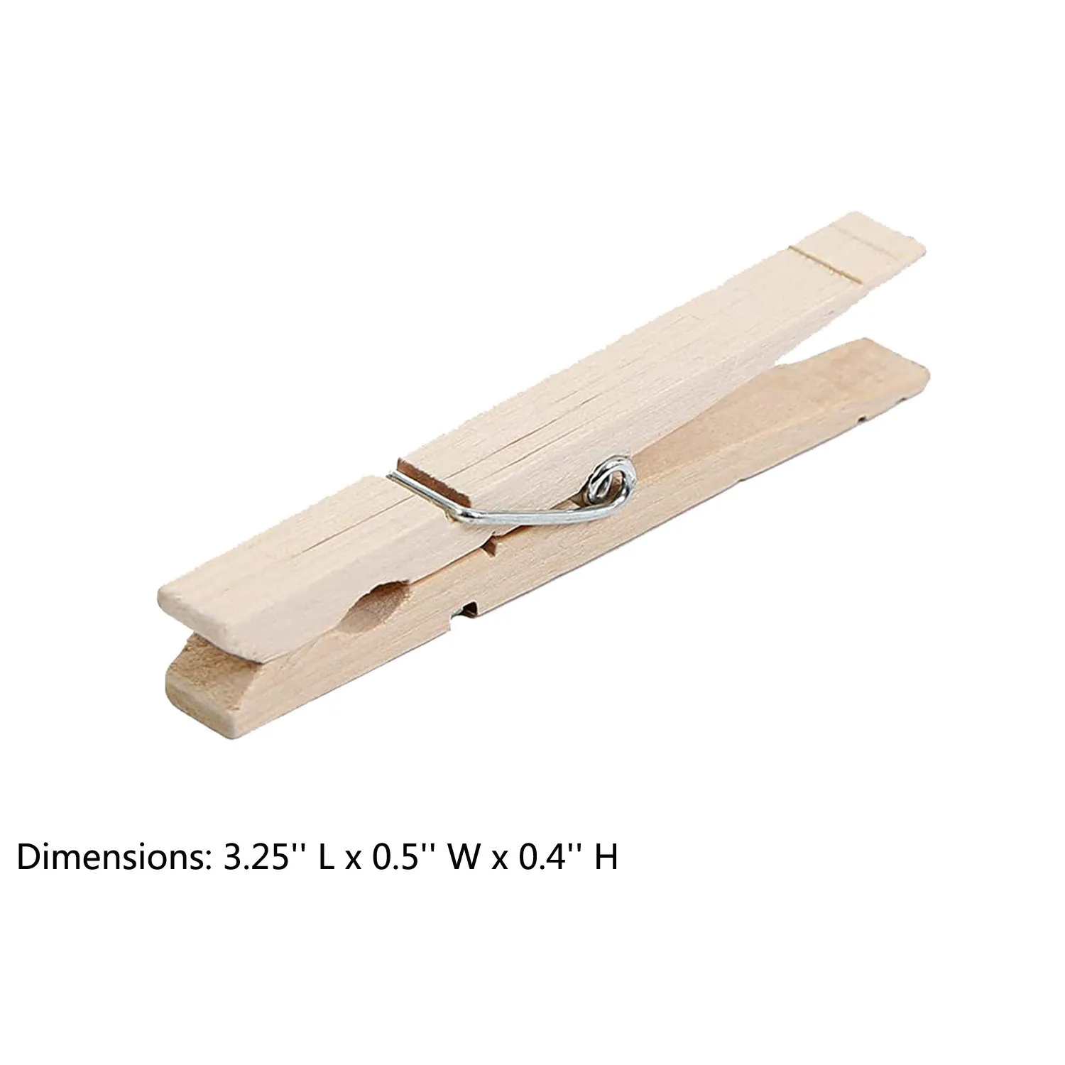 24 Pack , And Moisture Resistant Clothes Pegs, Durable Wood Clothing Pins, Strong Grip, Dry Laundry On Clothesline, Bag Clips