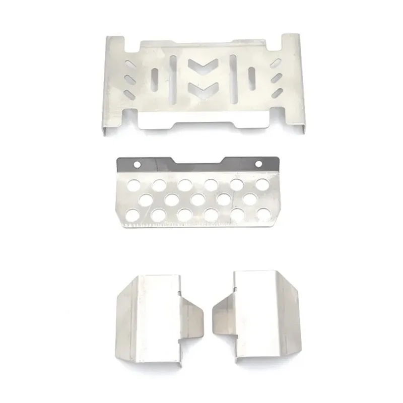 Metall-Chassis-Rüstung für YIKONG 1/10 YK4106 YK4107 RC Car Modification Ersatzteile, Edelstahl-Rüstung schützt Originalteile – Detail 1
