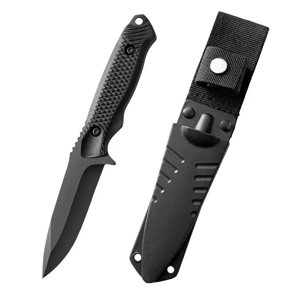 Buck 168 Fixed Blade Knife Jungle Survival Knife G10 Handle Portable with Sheath Knives Outdoor EDC Camping Hunting Multitool