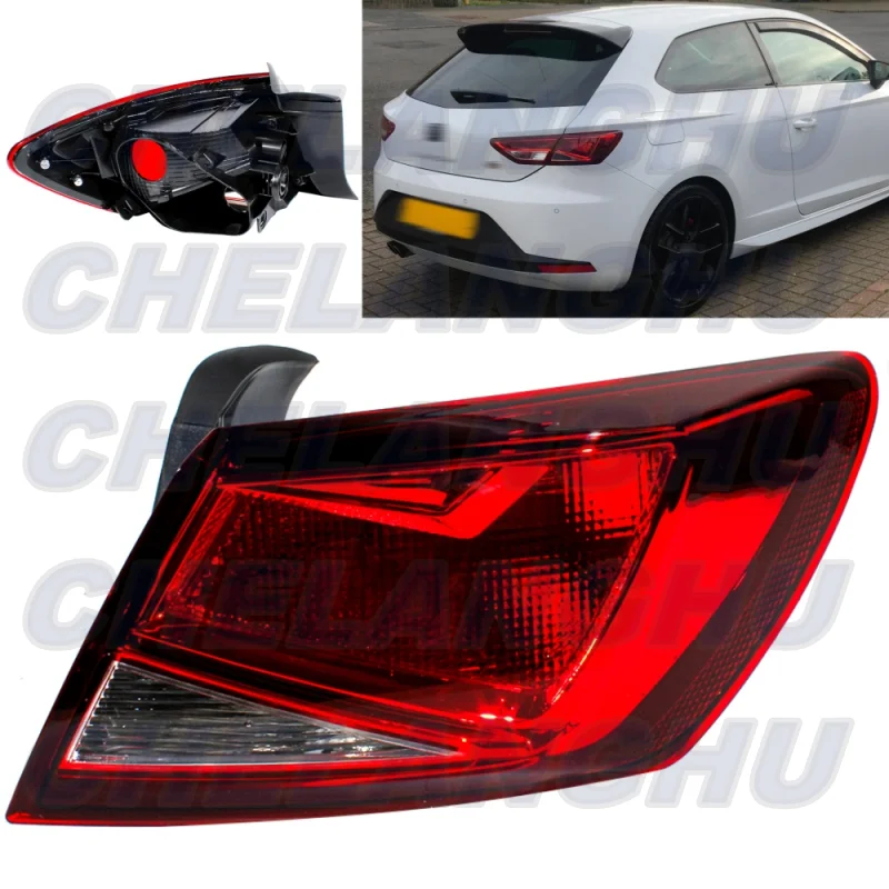 For SEAT Leon MK3 5F 2013 2014 2015 2016 2017 2018 2019 2020 Hatchback Right Outer Side Tail Light Rear Lamp 5F0945096D