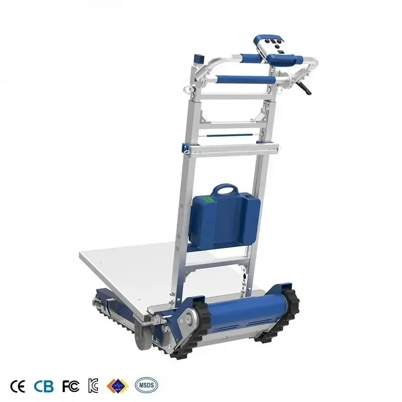 DEPOSIT! Stair Climbing Track Cargo Disled Trolley Stairs Powered Crawler Climber Heavy Loads Trolleys To Climb