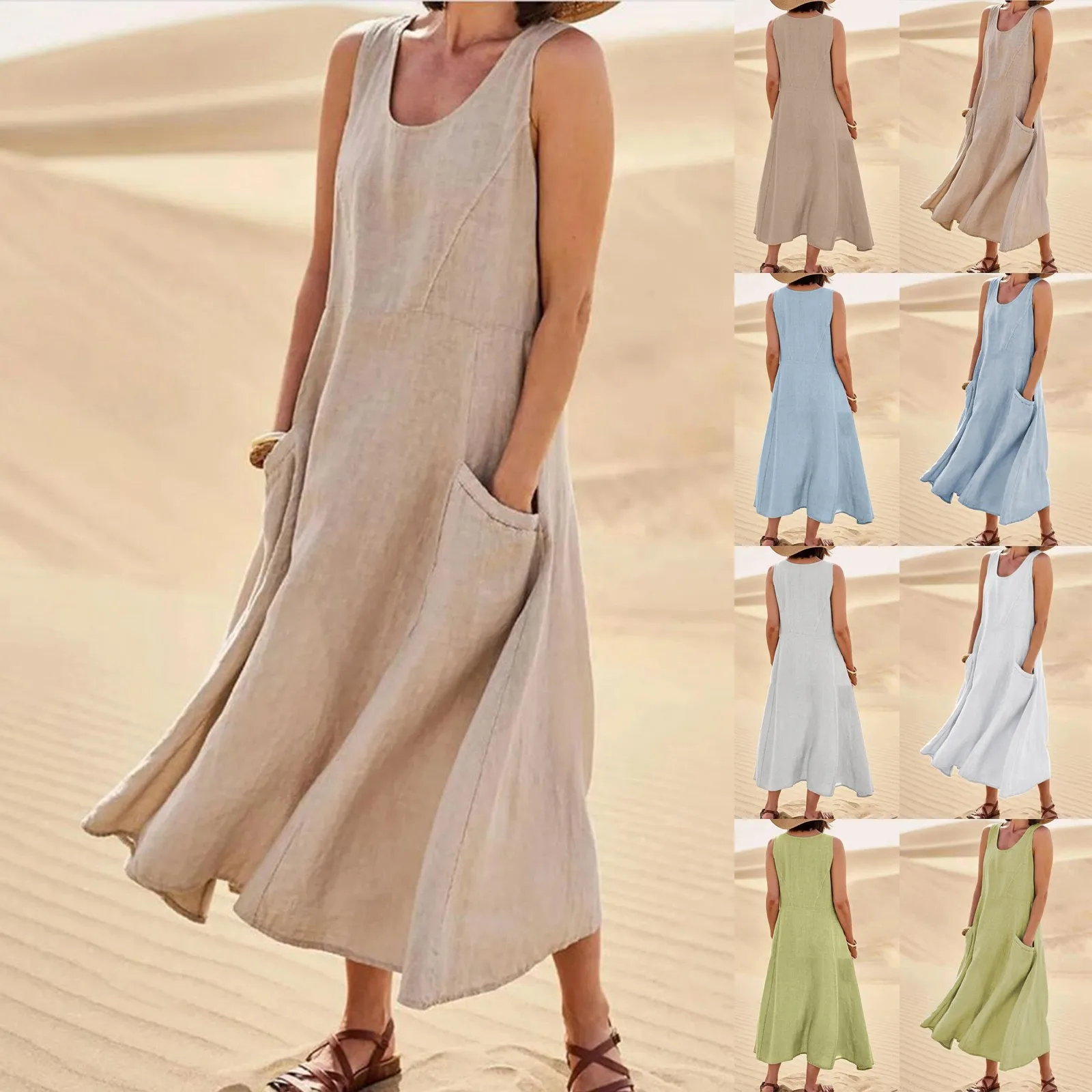 

Women's Plus Size Dresses Neck Semi Formal Quarter Sleeve Rompers Short A Spring Romper With Shorts