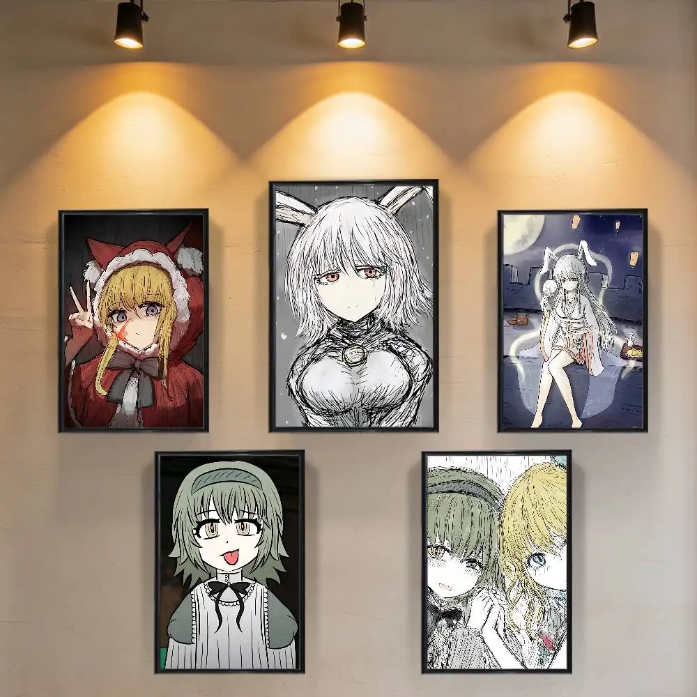 Lizard Bill Node Alice Liddell BLACKSOULS Poster Poster Paper Print Home Living Room Bedroom Entrance Bar Cafe Art Painting