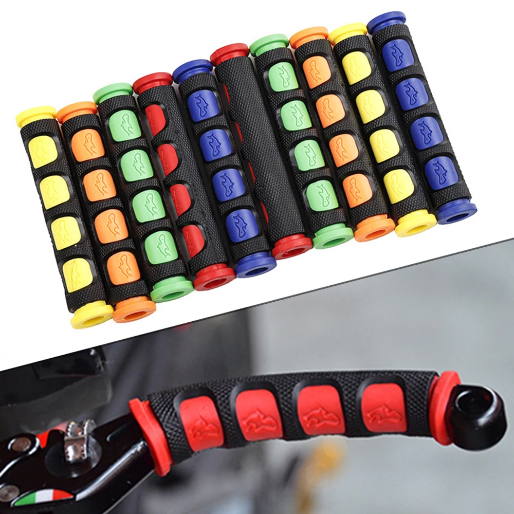 

Motorcycle Brake Handle Silicone Sleeve Soft Anti-Slip durable Moto Bicycle Protective Handlebar Moto Equipments Accessories