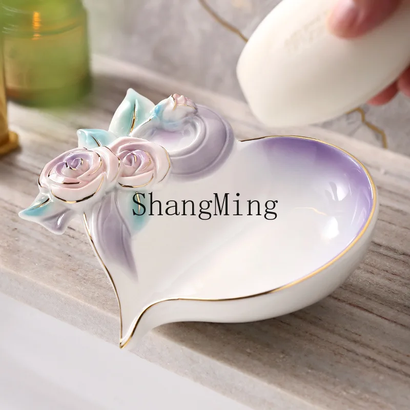 

Декоративная корзина для хранения CL в стиле легкой роскоши: розы и лилии, для прихожей, дома, виллы, подарок, для гостиной, офиса, рабочего стола