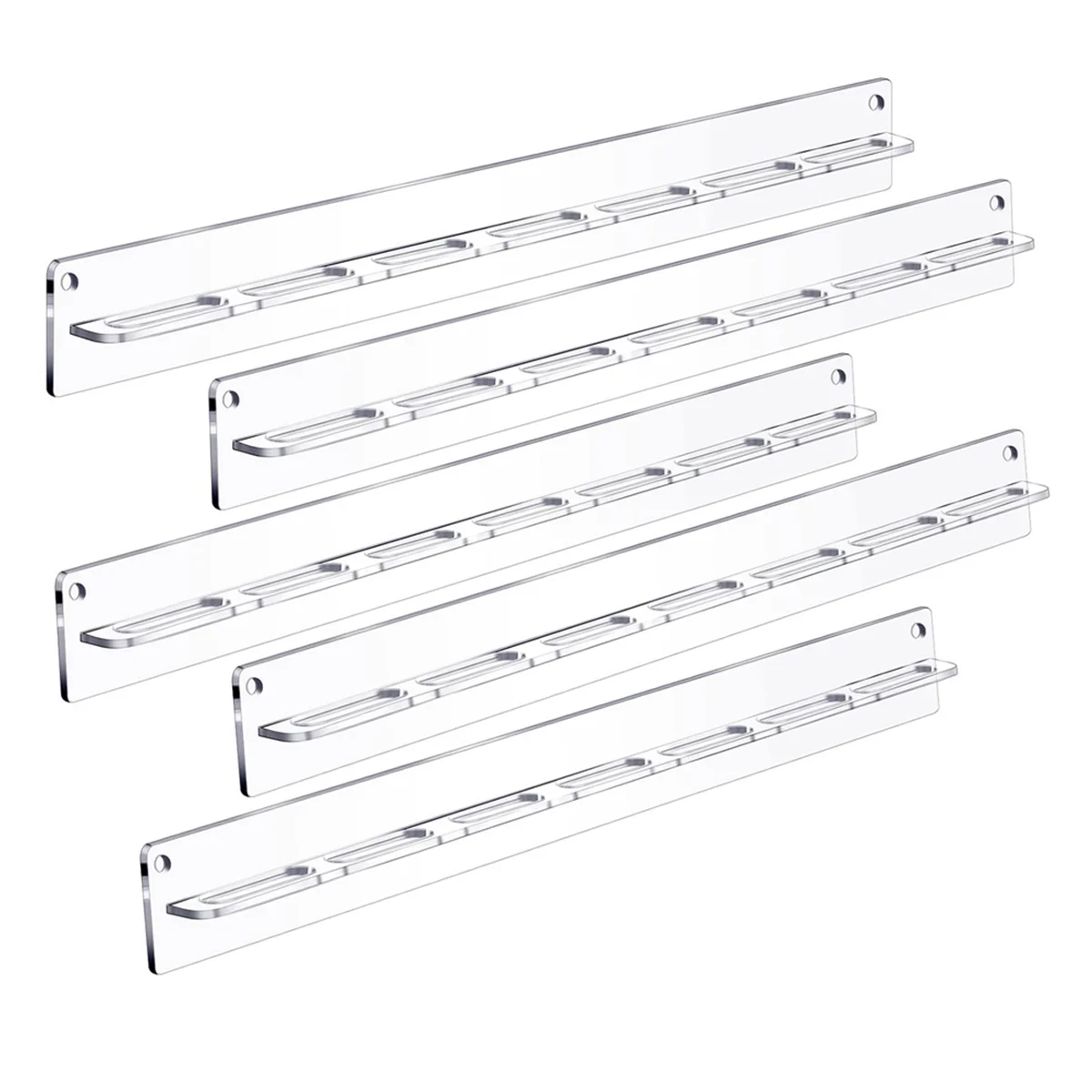 5 Pack Acryl Zonnebril Organizer Opslag Muur Gemonteerde Brillen Houder Opknoping Brillen Display Rack Sunglass Rack