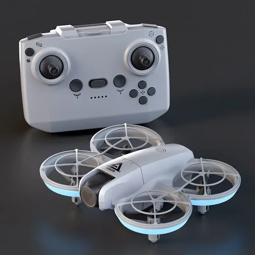 Imagen 2 del producto Mini Dron E69 equipado con Control de pantalla, cámaras duales, aviones de flujo óptico, aviones de Control remoto, adecuado para principiantes