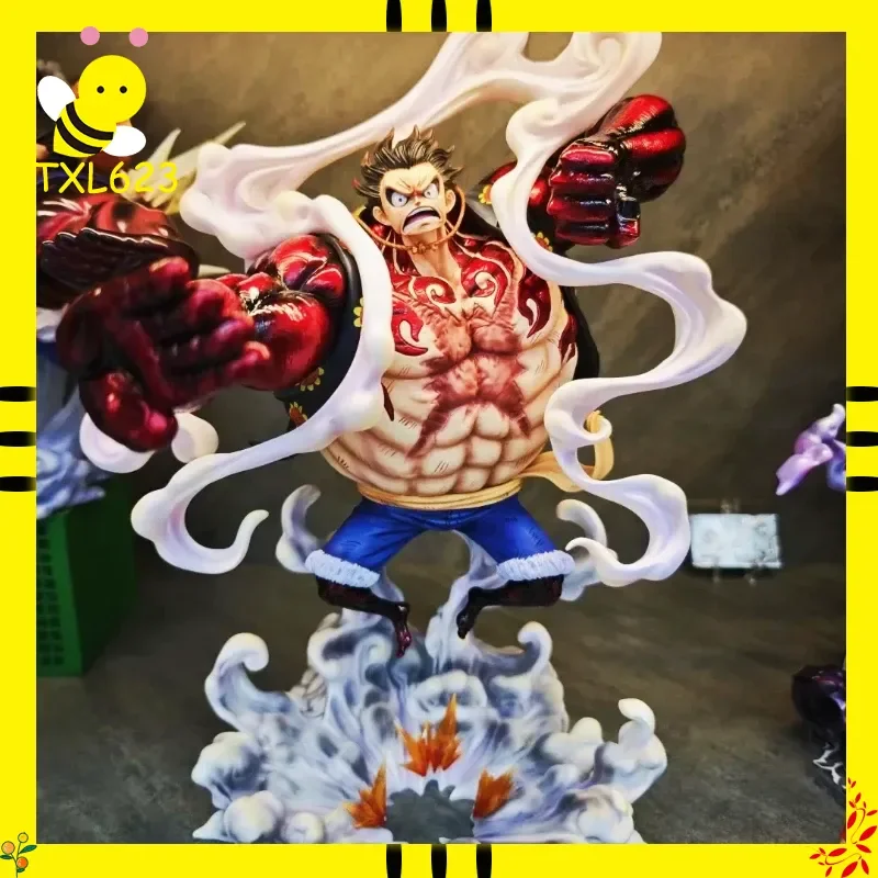 

Цельная фигурка Луффи в масштабе 1/6, четвертая 38 см, изысканная аниме GK, модель, статуя, украшение для стола, коллекционная игрушка в подарок