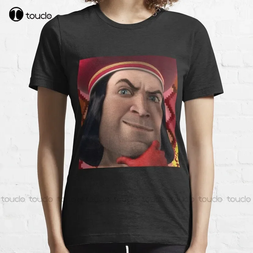 Lord Farquaad Classic T-Shirt Womens White Tshirt Custom Aldult Teen Unisex Digital Printing Tee Shirt Xs-5Xl Fashion Funny New