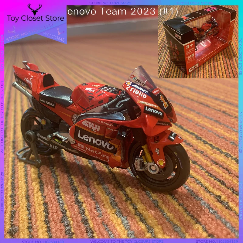 Maisto 1:18 2021 Season Ducati Honda Yamaha Motorcycle Motorcycle Simulation Car Model Ornaments