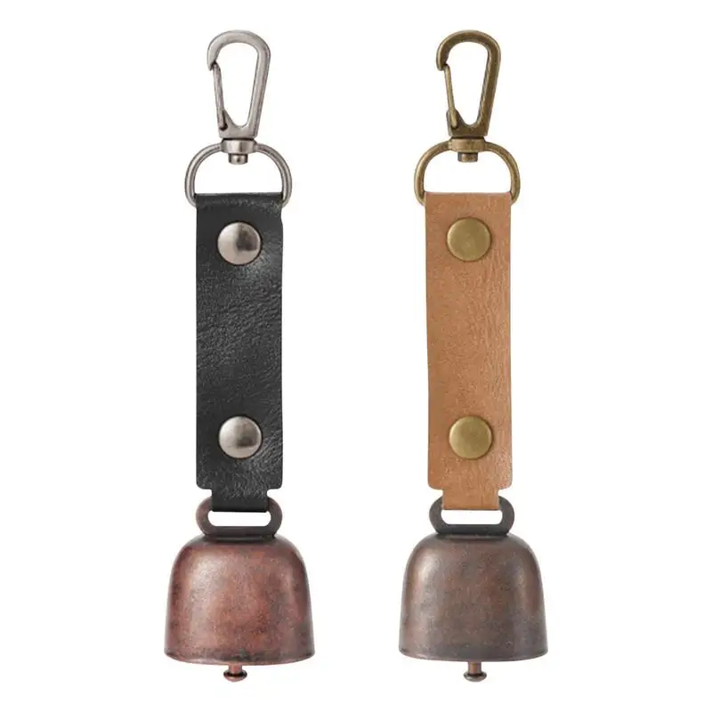กระดิ่งสำหรับหมีปลอกคอสัตว์เลี้ยงกระดิ่งมือกลางแจ้งอุปกรณ์สำหรับวัวและหมีนอกอุปกรณ์สำหรับเดินป่าตั้งแคมป์เดินทางปีนเขา