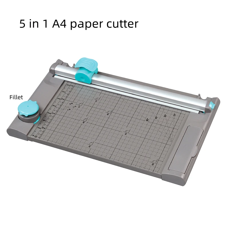 A4 13939  Multifunctional paper cutter，paper blade ， Rolling cutting   dotted line cutter