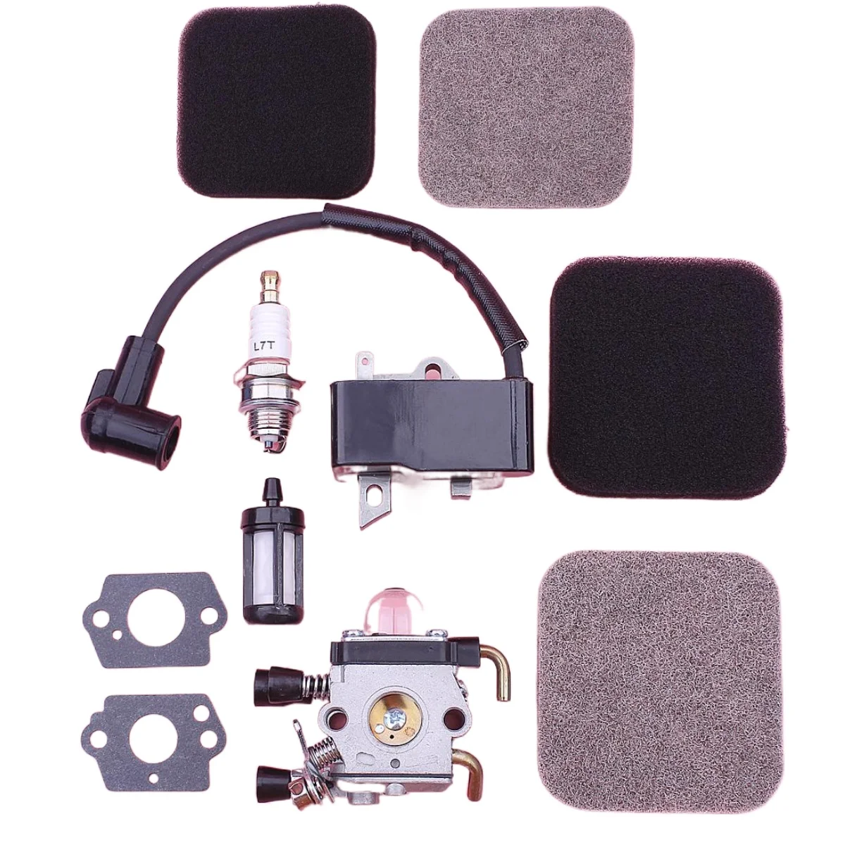 Carburetor Ignition Coil Kit For Stihl FS75 FS80 FS85 FC85 HT70 HS75 HL75 HT75 HS80 Chainsaw 4140 120 0619, 4137 120 0608