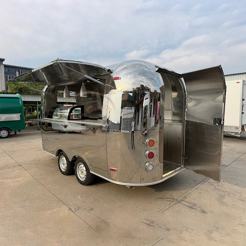 

Mobile Coffee Pizza Horse Trailer Ice Cream Cart Small Food Truck Mobile Bar With Full Kitchen Concession Trailer