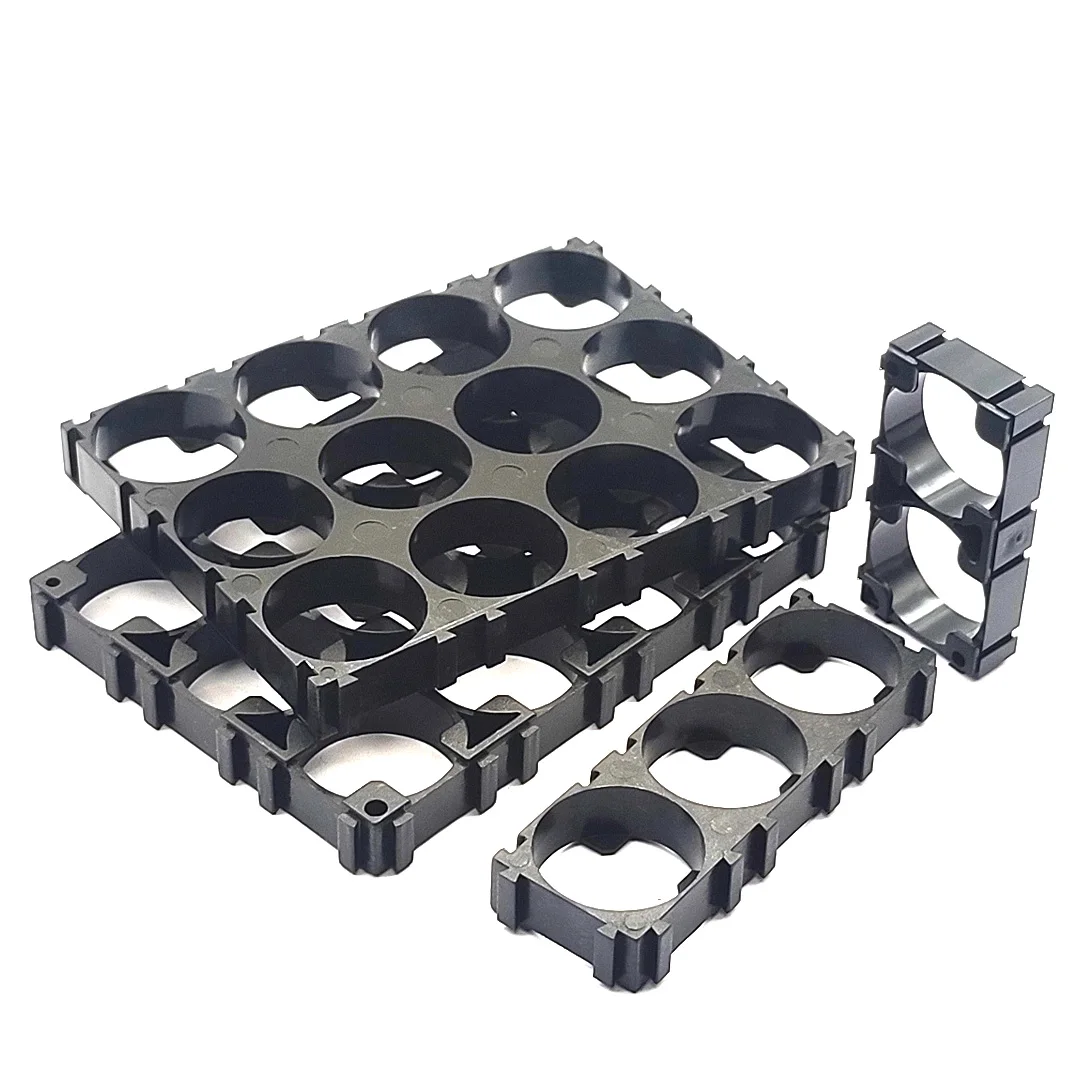 21700 Bracket  21700 Battery Holder For 21700 Batteries Pack 21700 Plastic Bracket Hole Diameter 21.7 mm Distance 23.4 mm