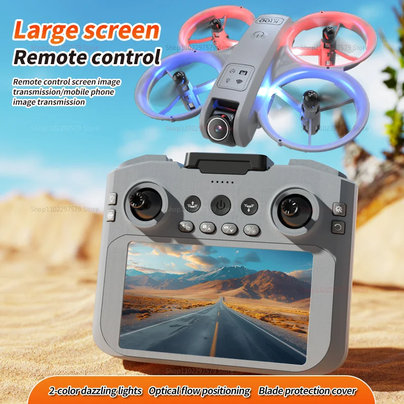 New K100 MAX Drone 8K 5KM Optical Flow Professional HD Dual Camera Obstacle Avoidance Aerial Photography Quadcopter Toys Gifts