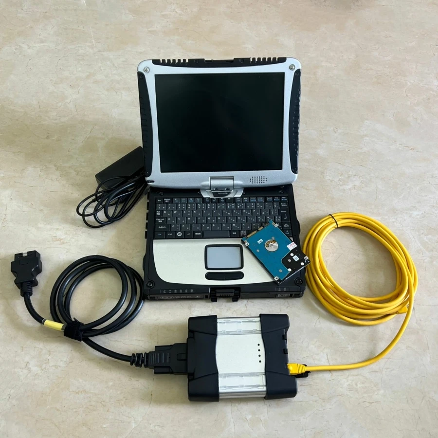 

ICOM Next для BMW 2-кабельное программное обеспечение V05.2025 Win10 2-систем Toughbook CF19 I5 4G сенсорный экран автоматический диагностический программатор инструмент
