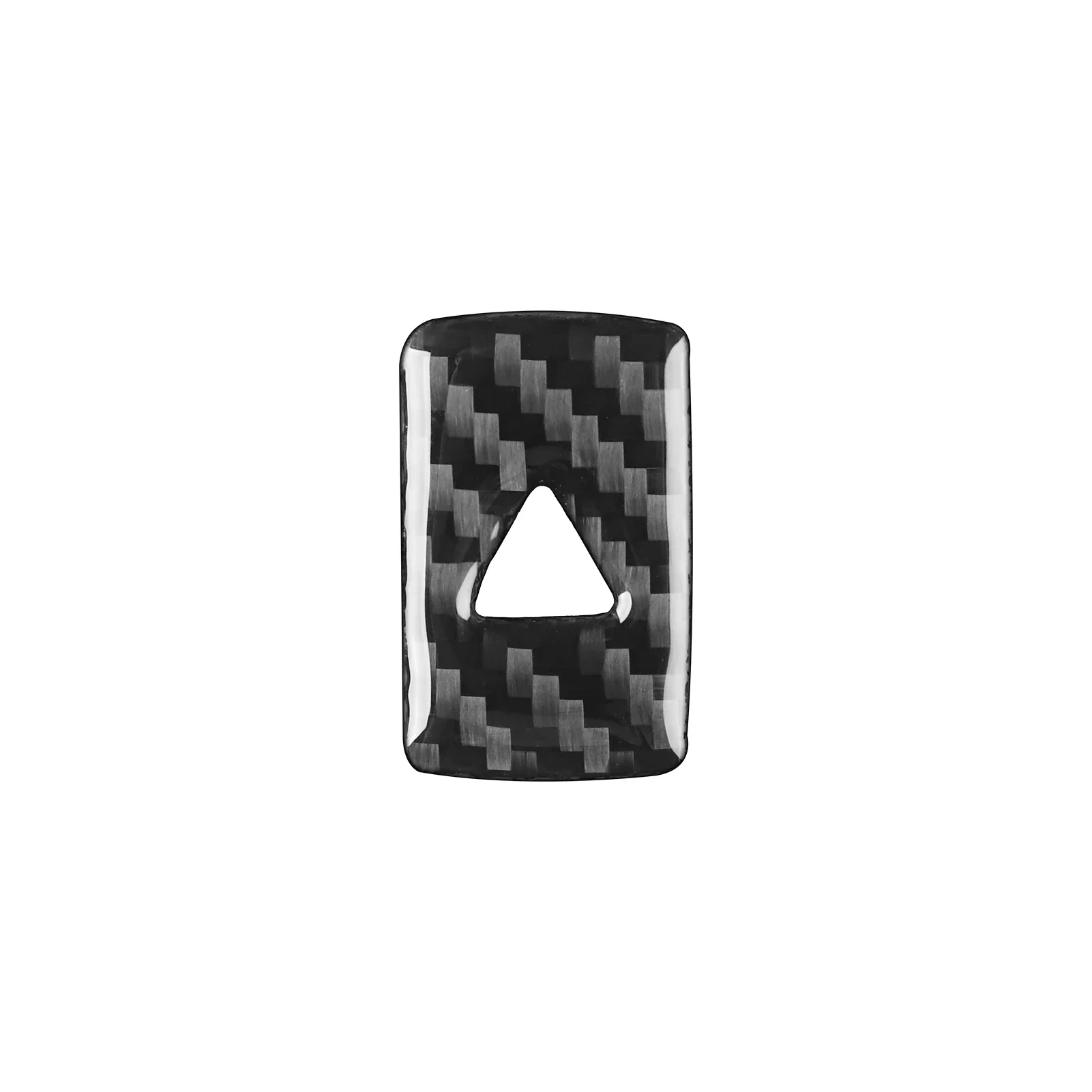 For Mitsubishi Eclipse 2006-2012 Carbon Fiber Center Console Hazard Warning Light Decorative Interior Car Accessories Stickers