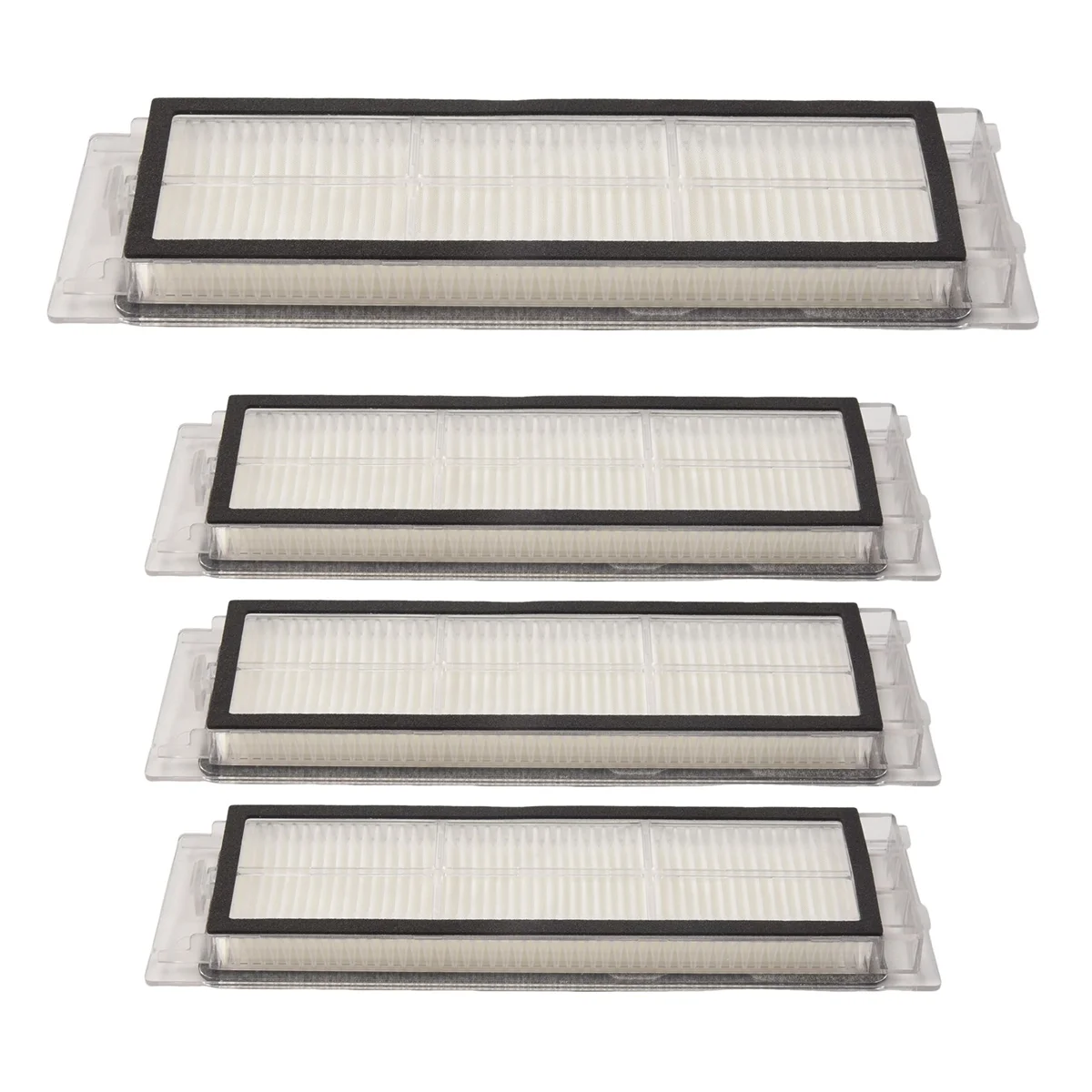 استبدال مرشحات M17K لـ Roborock S5 S5 MAX S6 E20 E25 E35 C10 S50 للمكانس الكهربائية Xiaomi، 4 عبوات
