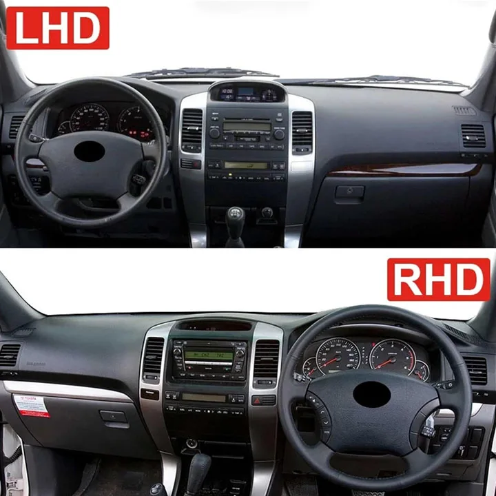 Center Console Dashboard Instrument Interior Dashboard for Land Cruiser Prado 120 Lc120 Fj120 2003-2009