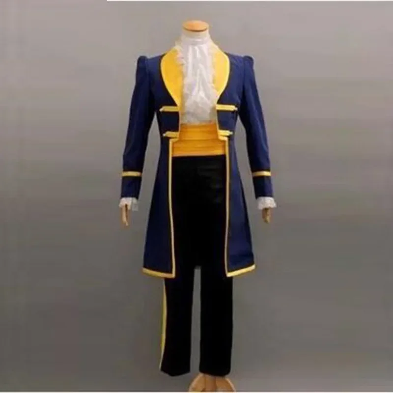 SN88 Adult Beauty And The Beast Cosplay Costume Adult Party Men Boys Fancy Dress Movie Prince Beast Costume* # 2@5