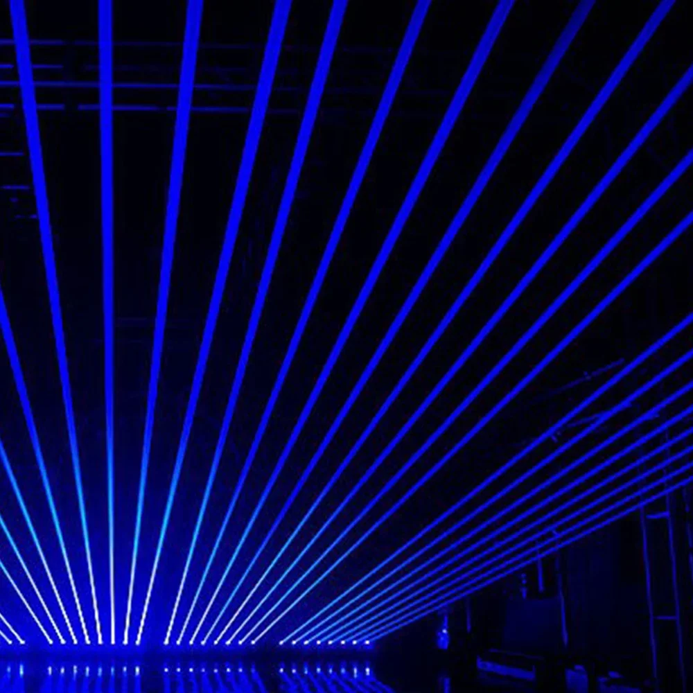 8 Eyes DMX Lazer Laser Blue Bar Moving Head Laser Light for DJ Disco Night Club Event Stage