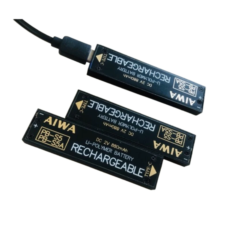 880mAh PB-S5 لبطارية Aiwa الشخصية ستيريو RX70 PX70 PX610 PX720 PL77 PL55 JX705